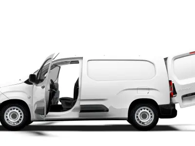Citroen e Berlingo LWB Van HQ Interior 2024 3D model