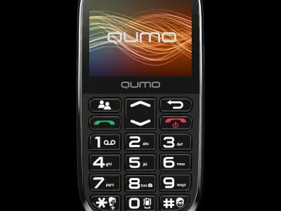 Qumo Push 231 Low-poly 3D model