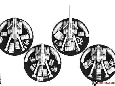 Valour Korps - Artillery 3D print model