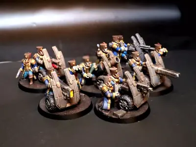 Primus Scion - Heavy Weapons Teams 3D print model