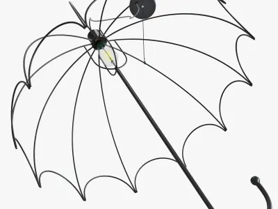Imperium light unbrella 3D model