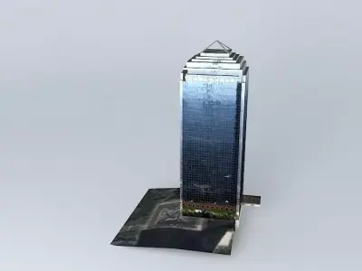 Plaza BRI II 3D model