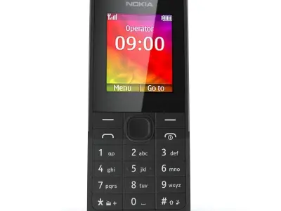  106 Nokia black 3D model