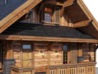 Eco wood v1 3D model