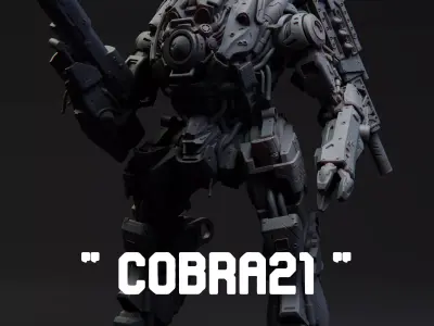 COBRA 21 MECH 3D print model