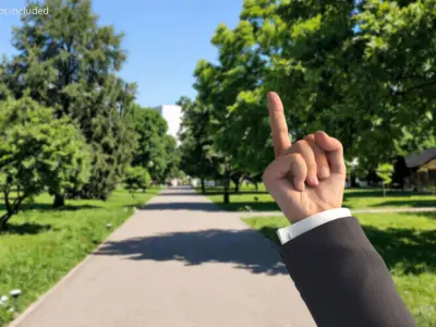  Male Arm Middle Finger Animated Rigged for Maya 