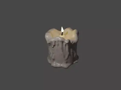 Candle 3D model