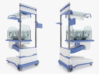 Medical - Infant Incubator 3D model