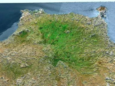 Gran Canaria Island 3D model