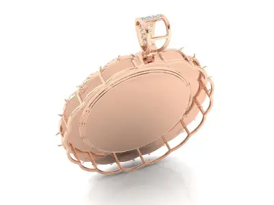 Twiste pendant  3D print model