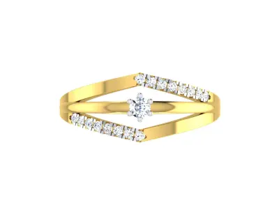 Women Ring  Render 3dm STL OBJ FBX Details 3D print model 272
