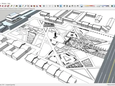Sketchup Park 202 3D model