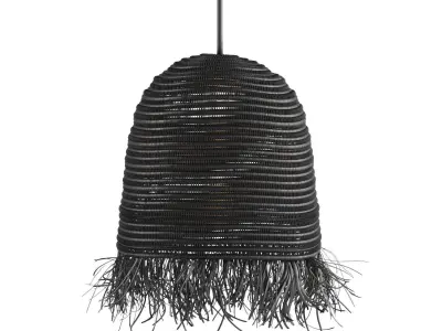 Cosydar raphia lamp  3D model