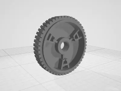 Peugeot window seal gear 3D print model