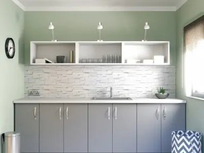 Ceiling Lamp 3 Spot 3D model