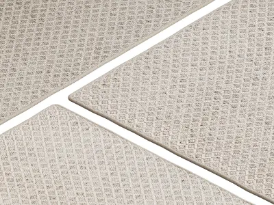 Carpet set 2224 - Jute Rug Taupe - 5K 3D model