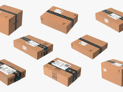  Amazon Parcels Boxes Collection 3 