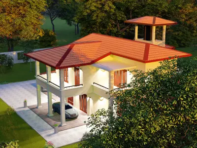 Resident building 8 3D model