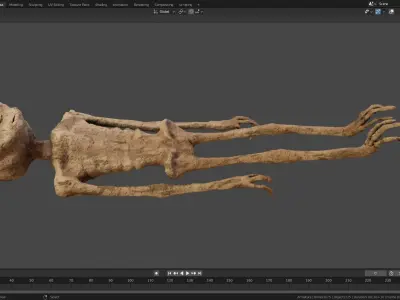 Mexico alien  3D model