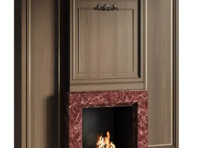 Fireplace 43 3D model