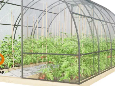 Greenhouse cyclos 3D model