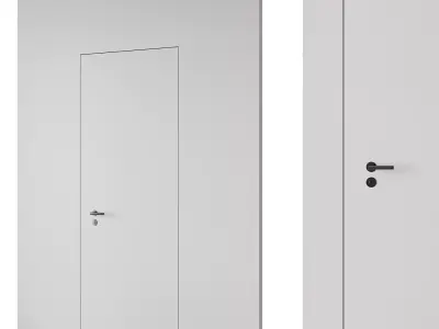 Door set 24 3D model