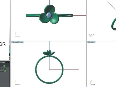 Ring - 84 3D print model