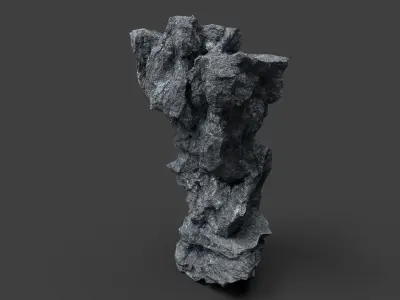 Rock 7-3 Low-poly 3D model purchase