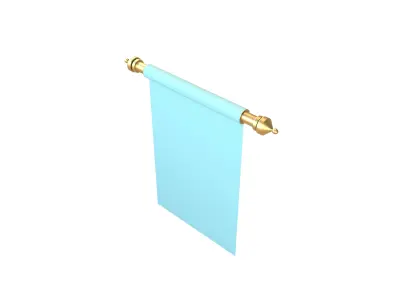 Pennant V1 004 Low-poly 3D model