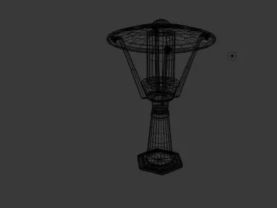 Konstsmide Gemini Garden Light Low-poly 3D model