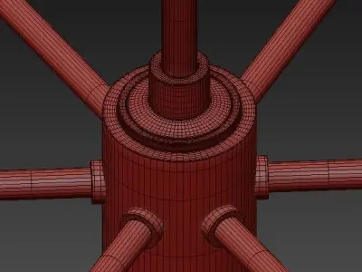 Mitzi Paige 6 Light Chandelier 3D model