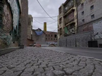 Abandoned Street 3D model