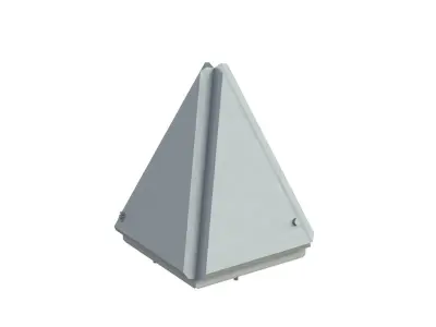 Sci Fi Object No 2282 Low Poly Low-poly 3D model