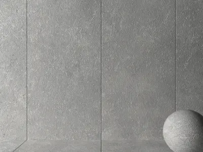 Stone Wall Tiles Kibo Grey 120x270 Set 2 Texture