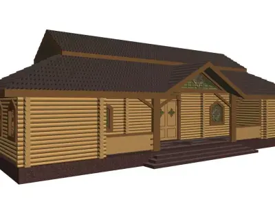 building wooden 3D model