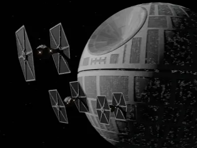 Star Wars Imperial Tie-Fighter 3D model