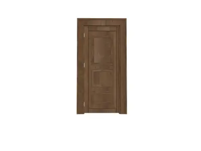 wood Door Free 3D model