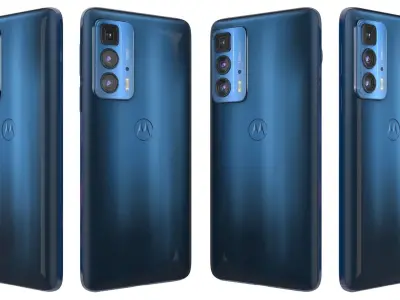 Motorola Edge 20 Pro Midnight Blue 3D model