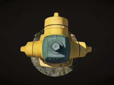 Fire Hydrant 3D model
