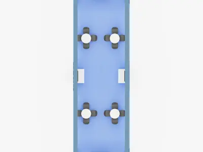 Exhibition stand 10 3D model