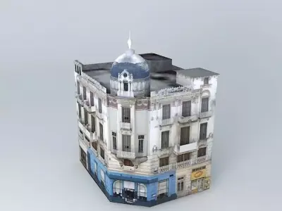 City Cafe 3D model