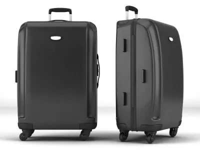 Suitcase samsonite spinner luggage 3D model