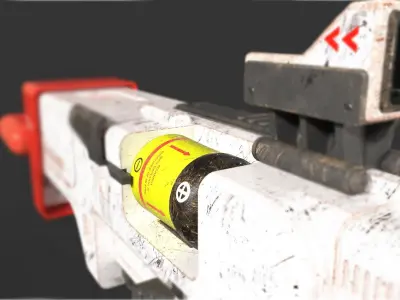 Institute Laser Rifle Fallout  3D print model