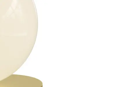 Tip Of The Tongue Table Lamp 3D model