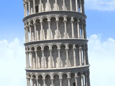  Leaning Tower of Pisa 