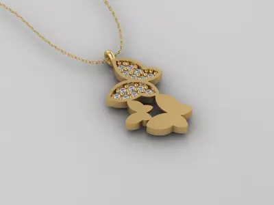 Pendant P190 3D Print Model 3D print model