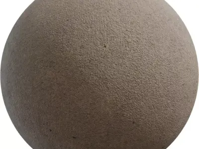 PBR Fine Pebble Dash Plaster Texture