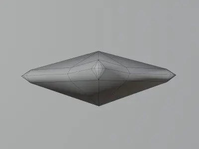 Star Simple - Hand Painted Free 3D model