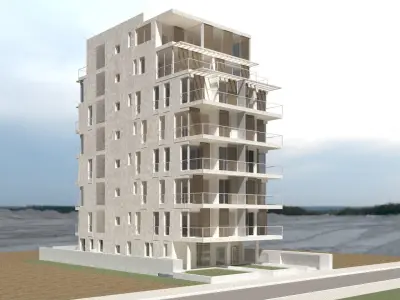 Exterior HOUSE Fully detailed 3D model