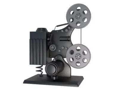 Film Projector 3D model